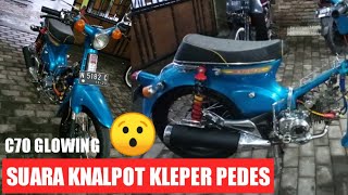 Motor Clic C70 Modifikasi Kontes