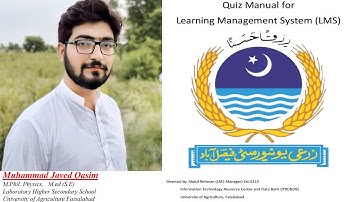 How to attempt uaf online mid exams?||how to use uaf Lms acount?||Uaf announced mid exams.