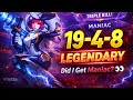 “19-4-8 LEGENDARY 😈 Kimmy Mid Went CRAZY… Did I Get MANIAC? 😳🔥”