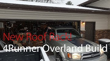 Installing a Prinsu roof rack on my 4runner