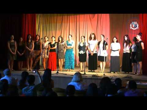 აღდგომისა დღე არს. ილიაუნის სტუდენტური ხალხური გუნდი / Iliauni Student choir 2012