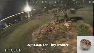 AxisFlying AF144 Motors flying Test for tiny trainer