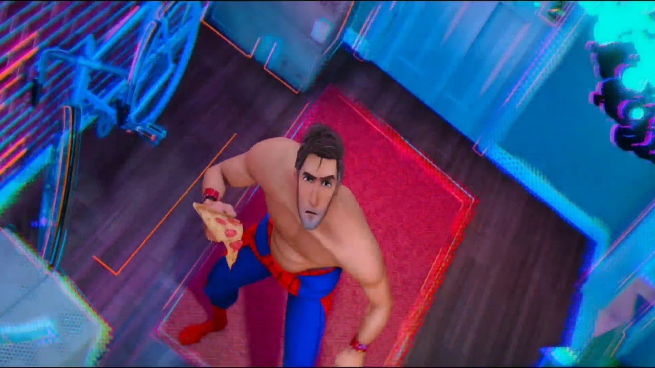 Peter b Parker Telugu Clip From Spider-Man into the spider verse in ...