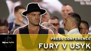 😮 FURY AVOIDS FACE OFF | Final press conference IN FULL ahead of Tyson Fury v Oleksandr USYK