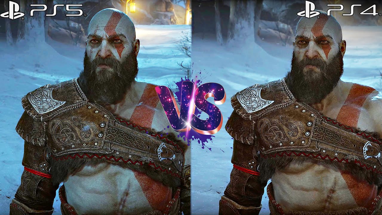 God of War Ragnarök: veja comparativo gráfico no PS4, PS4 Pro e PS5