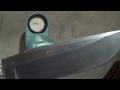 Видеоответ по твёрдости ножа