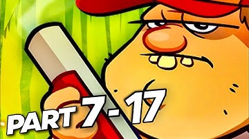 Swamp Attack Episode 7 Level 17 Walkthrough Gameplay - Hi Voltage (7-17)