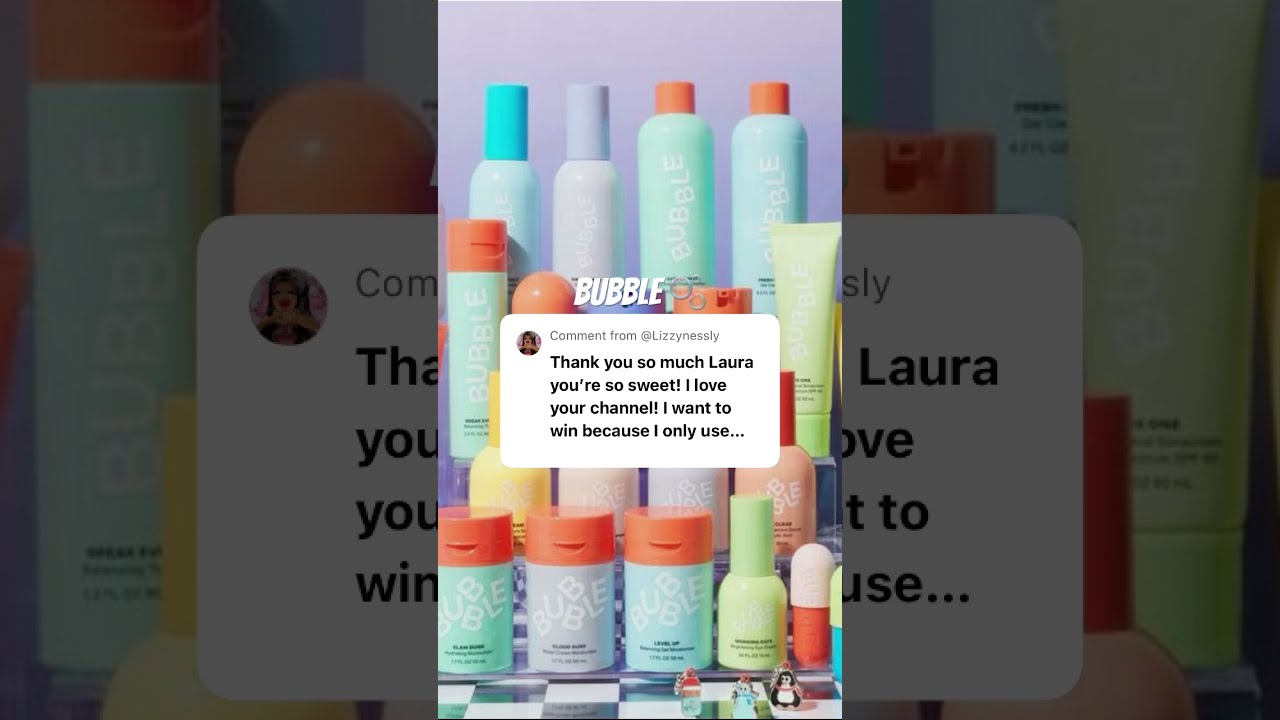 I Love Bubbleskincare And Make Sure To Join Momlifewithlaura Giveaway