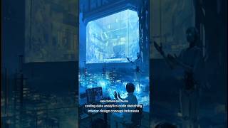 coding data analytics code sketching interior design concept. expo fortune. bsc.ba.ma..
