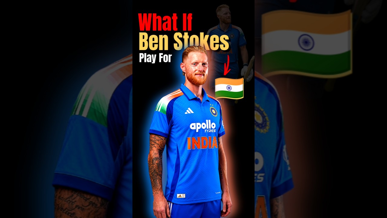 What If Ben Stokes Was Born in India? 😱 | #BenStokes #TeamIndia #Cricket #WhatIf #SportGoogly