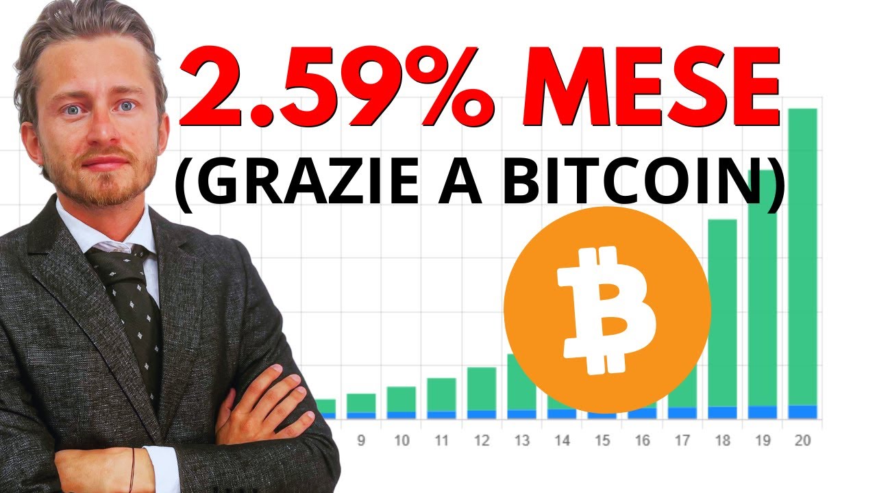 GUADAGNARE IL 2.59% AL MESE GRAZIE A BITCOIN
