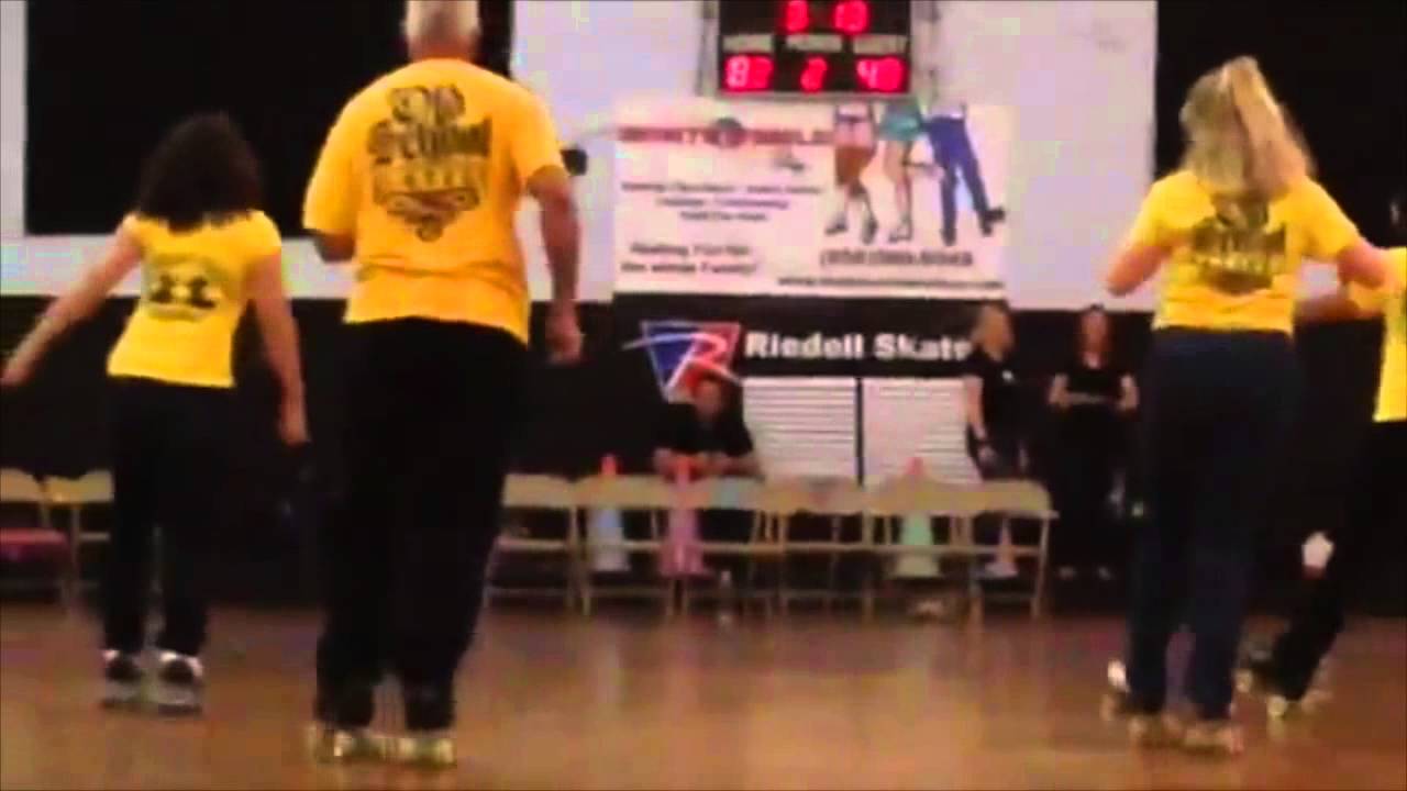 Skate Dance Show for the San Diego Roller Derby YouTube