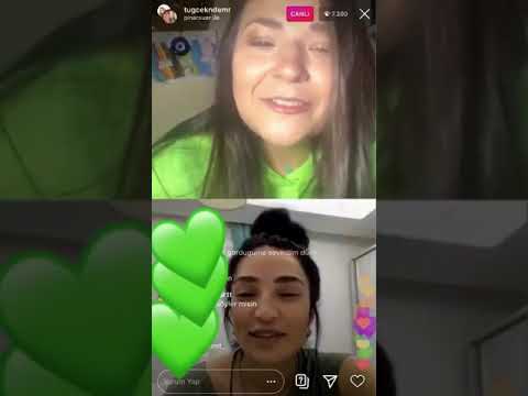 Aysel Yakupoğlu – Tuğçe Kandemir İnstagram canlı yayın Ah ellerim kırılaydı .d