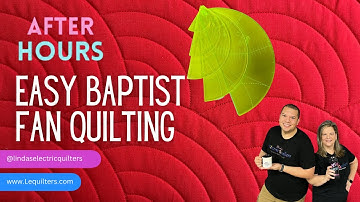 Baptist Fan Quilting : FAB5 Fan Set from Michael Quilts!