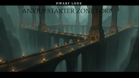 Ashes of Creation: Dunnir (Dwarf) Starter Zone Lore