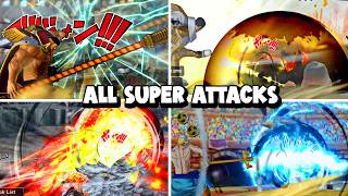 ONE PIECE BURNING BLOOD - ALL SUPER ATTACKS [2K 60 FPS]