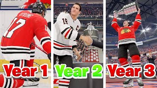 Rebuilding The CHICAGO BLACKHAWKS' Dynasty In 3 Years On NHL 22