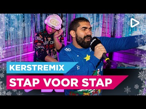 Kav Verhouzer, Sjaak & Joost knallen met kerstremix van Stap voor Stap | SLAM!