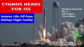 2022 02 19 Northrop-Grumman #Antares #Cygnus #NG17 Wallops Island Flight Facility