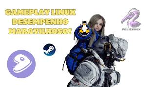 Pragmata jogando no linux! RX9070 2K Qualidade Maxima - Desempenho maravilhoso!