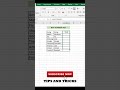 How to Match Text in Excel || #shorts #shortsvideo
