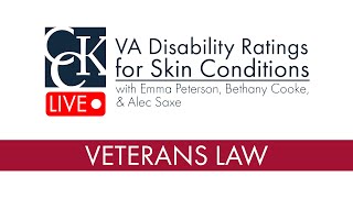 VA Disability Ratings for Skin Conditions and Scars