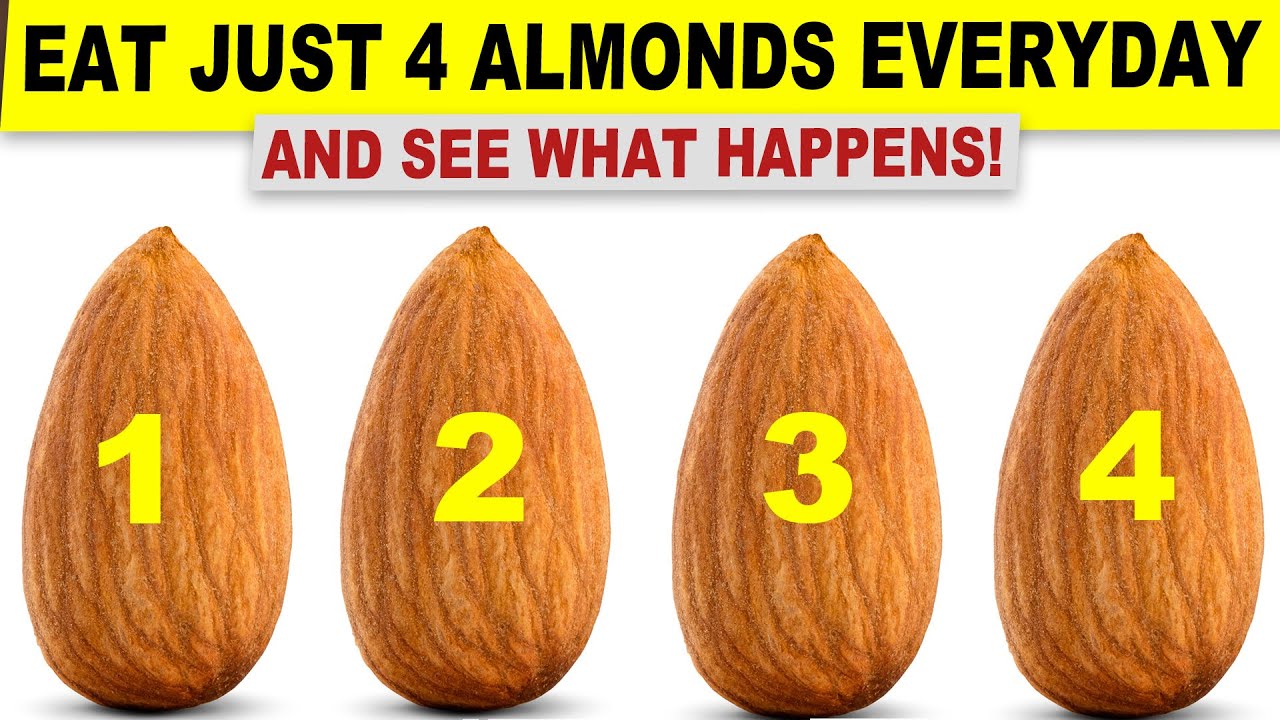 What'll Happen If You Eat 4 Almonds Every Day