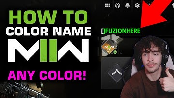 COD MW2: How To CHANGE NAME to ANY COLOR! (PS5, Xbox, PC) *PATCHED*