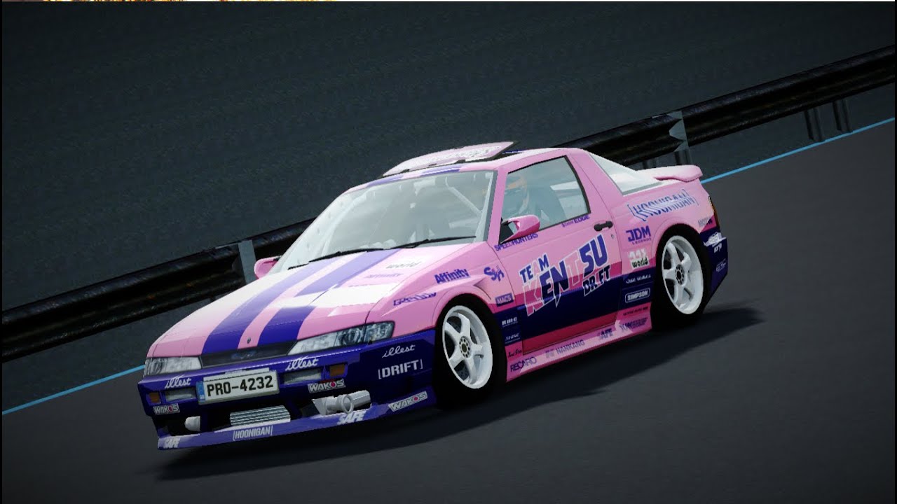 Depois de duas Semanas sem Fazer Drift no LFS olha Como eu to (Mouse Steering)