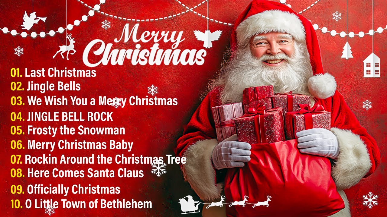Лучшие рождественские песни 2026 года 🎄 Счастливого Рождества 2026 🎁 Лучший рождественский музыкал