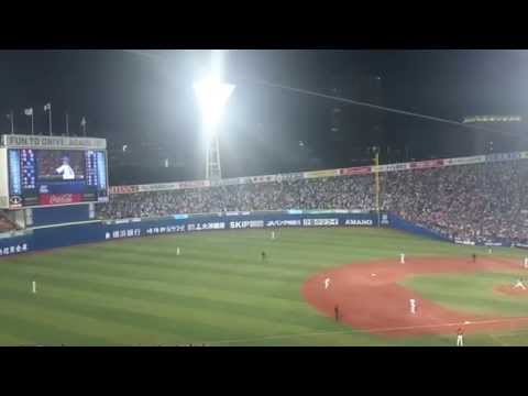 2015年3月31日横浜DeNAベイスターズ本拠地開幕戦　スタメン入場