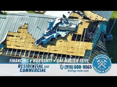 Billings Roofing and Construction • Storms Roofs and Solar :15 TV Spot 2024