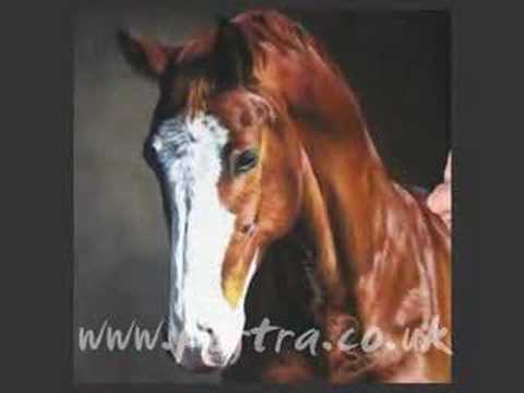 Speed Painting - horse portrait in pastel (Billy)