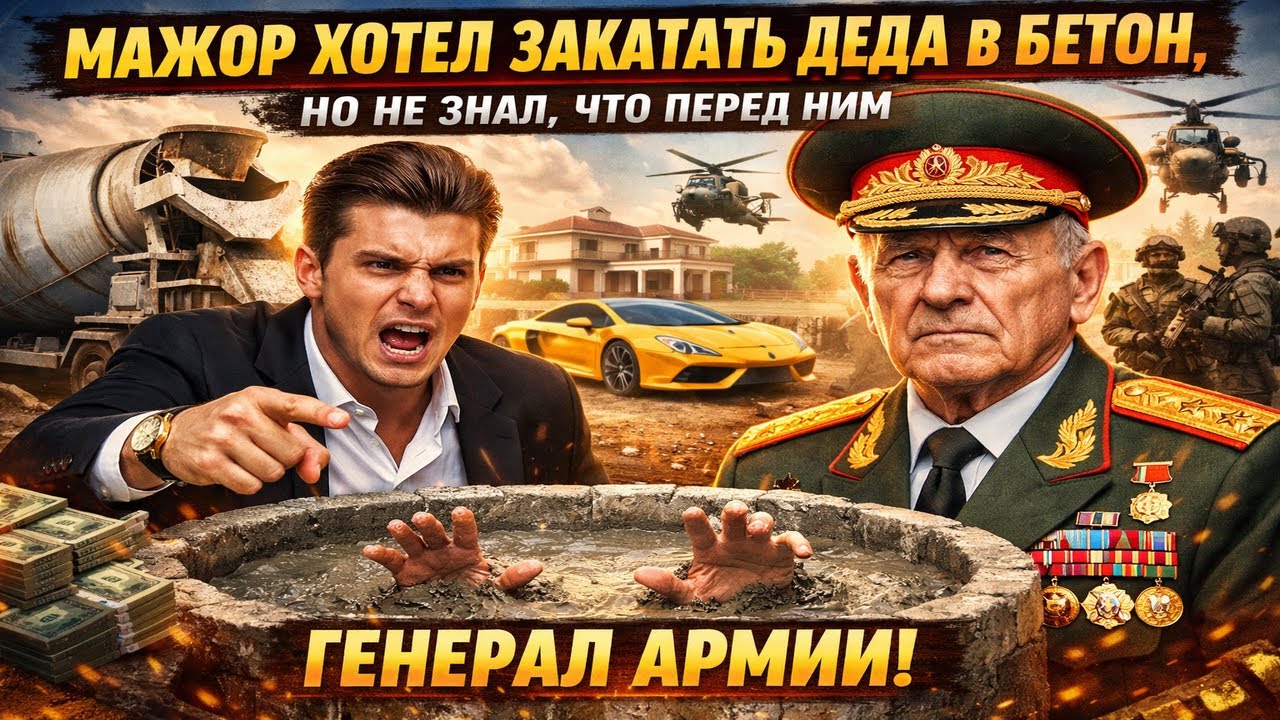 МАЖОР ХОТЕЛ ОТОМСТИТЬ ПОЖИЛОМУ СТАРИКУ, НО НЕ ЗНАЛ, ЧТО ПЕРЕД НИМ ГЕНЕРАЛ