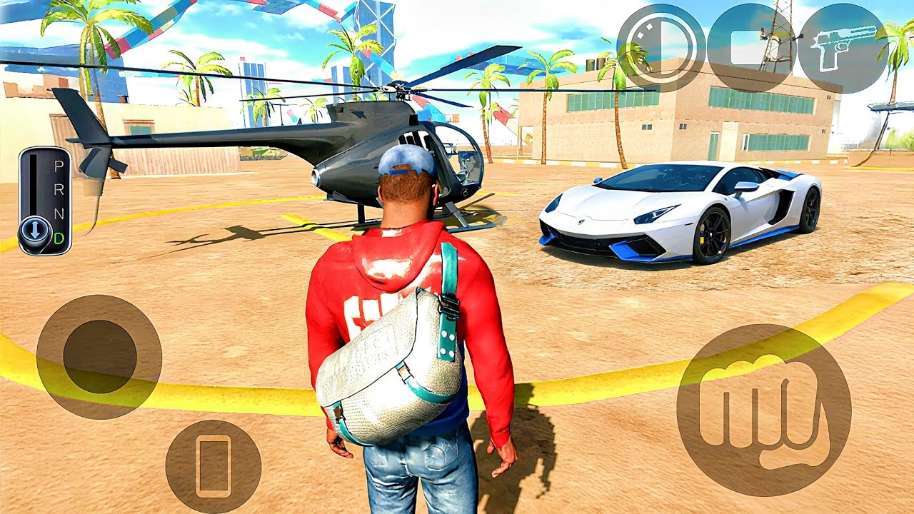 Indian bike driving 3d Games Army Base helicapter