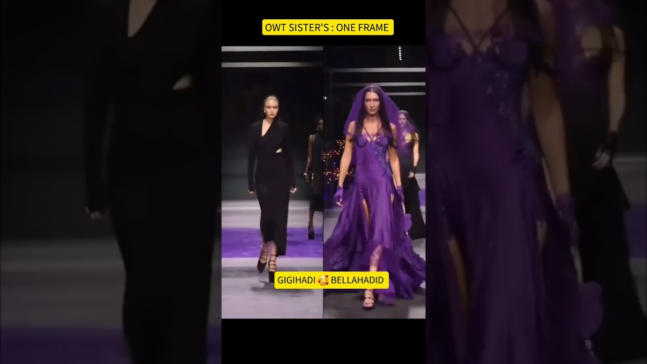 #gigihadid#bellahadid #kendalljenner#anokyoi#supermodel #runway#versace#parisfashionweek #yt#edit