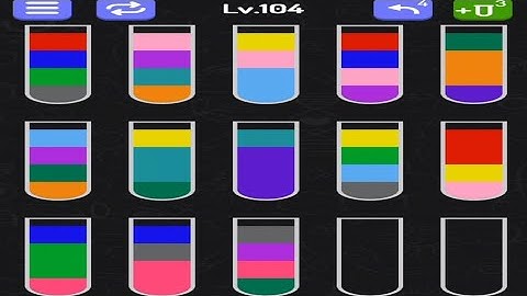 Water color sort level 104