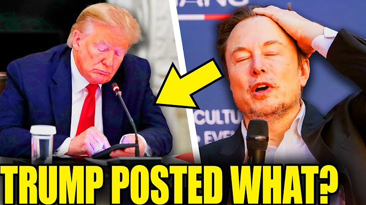 Trump Posts Elon DR*G Test VIDEO As ALL HELL BREAKS LOOSE!