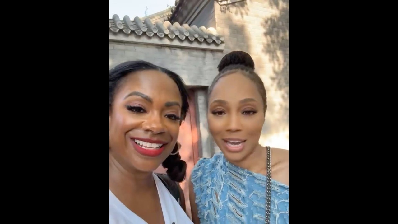 Kandi Burruss & Shamari Devoe Travel To China With Their Husbands! 🇨🇳