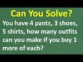 Counting Techniques in Mathematics