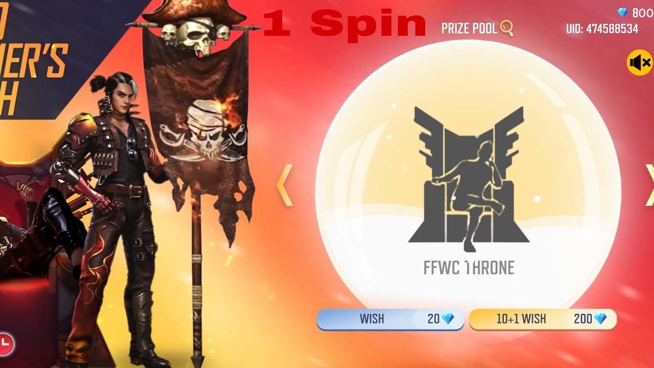 Free fire New Event. Pro Gamer's Wish. Free fire New Emot Event.