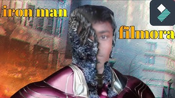 iron man vfx editing filmora 9 tutorial in  2020 #Tech of Filmora sarathi