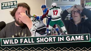 Minnesota Wild allow NINE goals in Game 1 LOSS to Colorado Avalanche