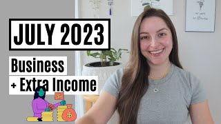 July 2023 Income Report | YouTube, Etsy, Credit Cards, Refunds