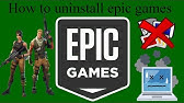 Unable To Uninstall Or Install Epic Games Launcher Fix Old Version Bug Youtube