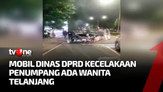 Mencengangkan! Mobil Dinas DPRD Jambi Alami Kecelakaan, Penumpangnya Bikin Kaget | Kabar Utama tvOne