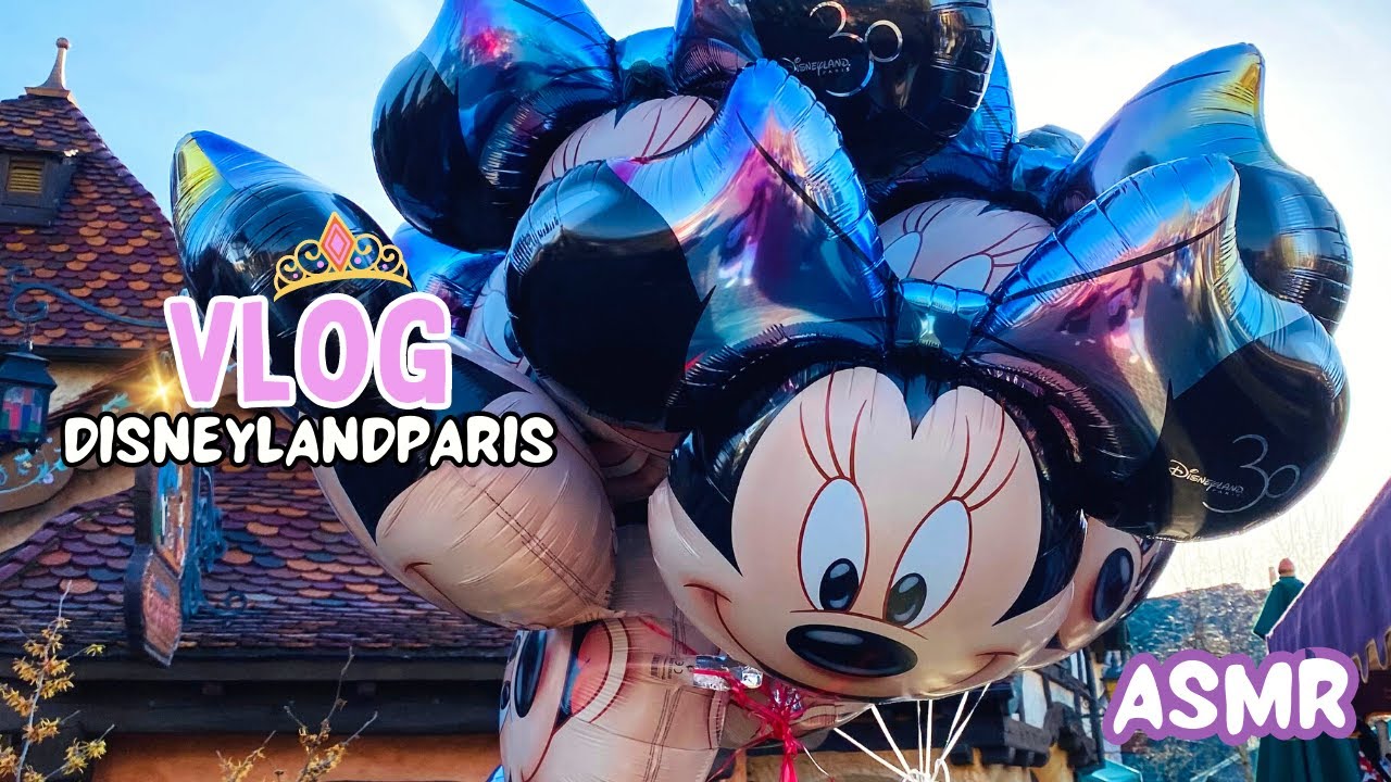 VLOG ASMR/ 👑 Une journée à DisneylandParis 💗