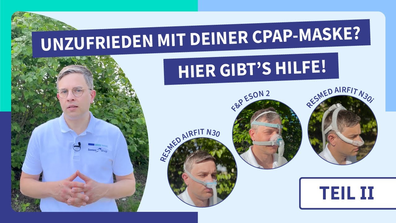 CPAP-Nasenmaske - was Du vor dem Kauf wissen solltest (Teil 2)
