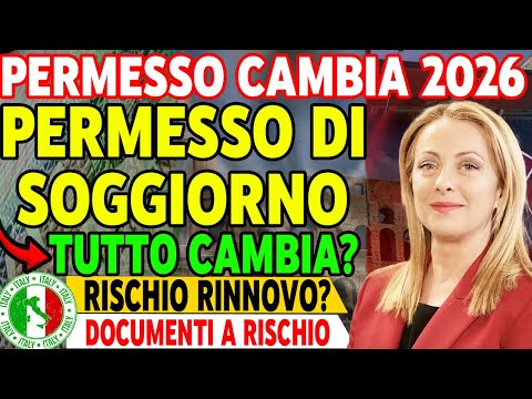 Video Permesso di Soggiorno in Italia 2026 – Tutto Quello che Devi Sapere