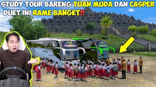 Download lagu BOROBUDUR IS SO CROWDED ‼️ A STUDY TOUR WITH A YOUNG MAN AND CESPER, AN ELEMENTARY SCHOOL CHILD, ...